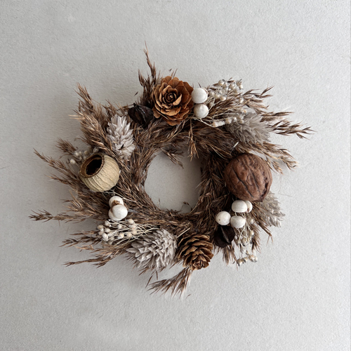 2024 errer christmas tree wreath brown 󒍐Y