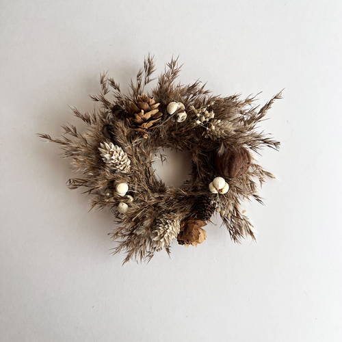 2025 errer christmas wreath brown 󒍐Y
